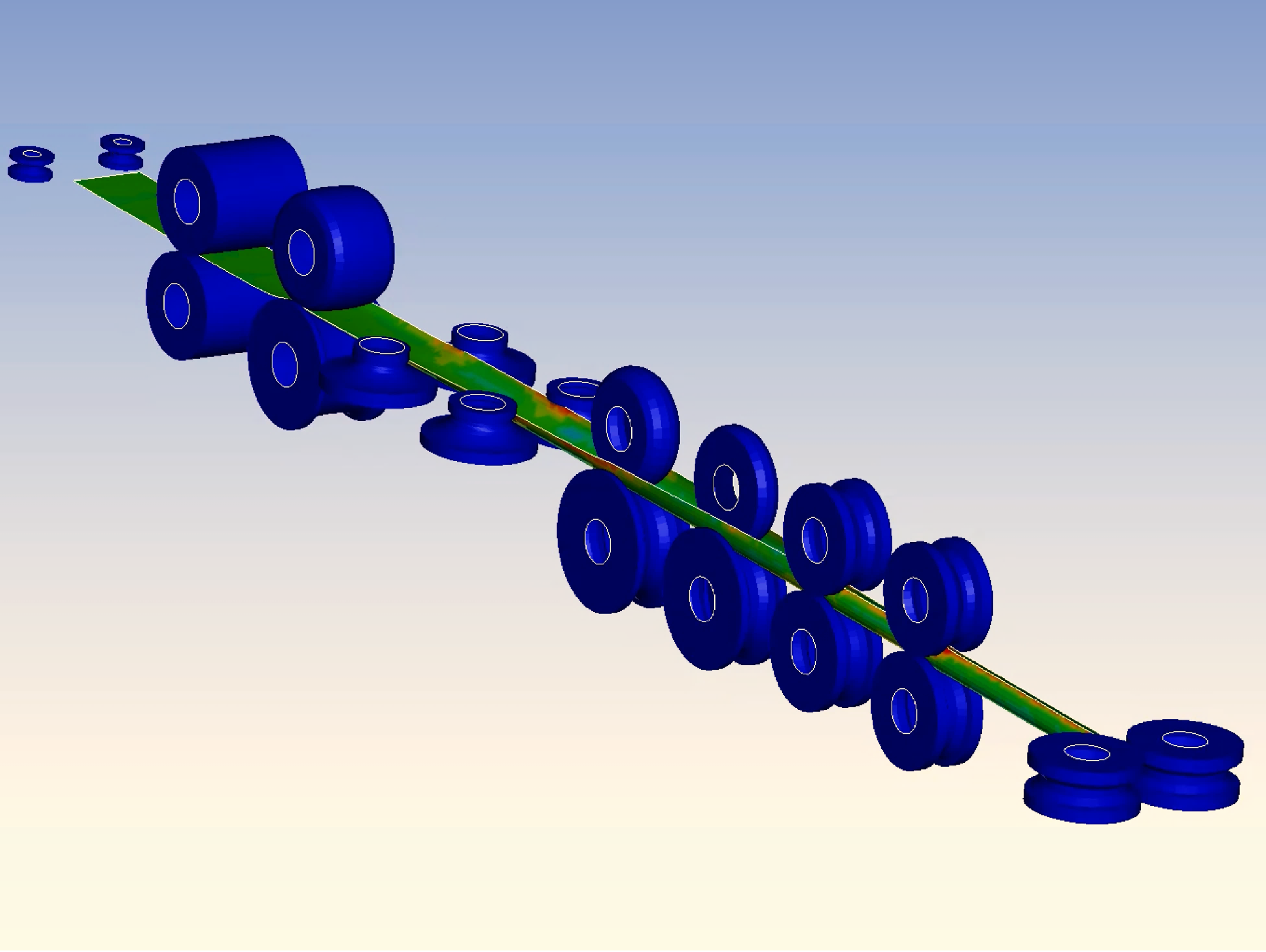 How Mechanical & Tribological Simulation Reduces Manufacturing Failures tube mill forming simuation 4 3